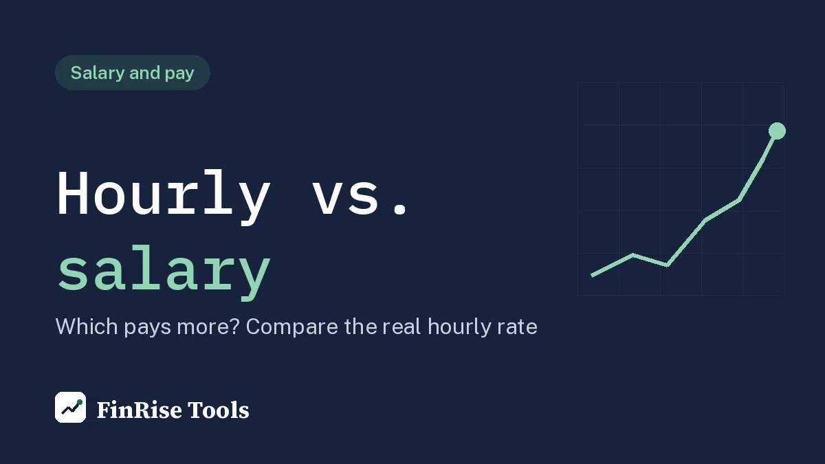 Hourly vs salary comparison