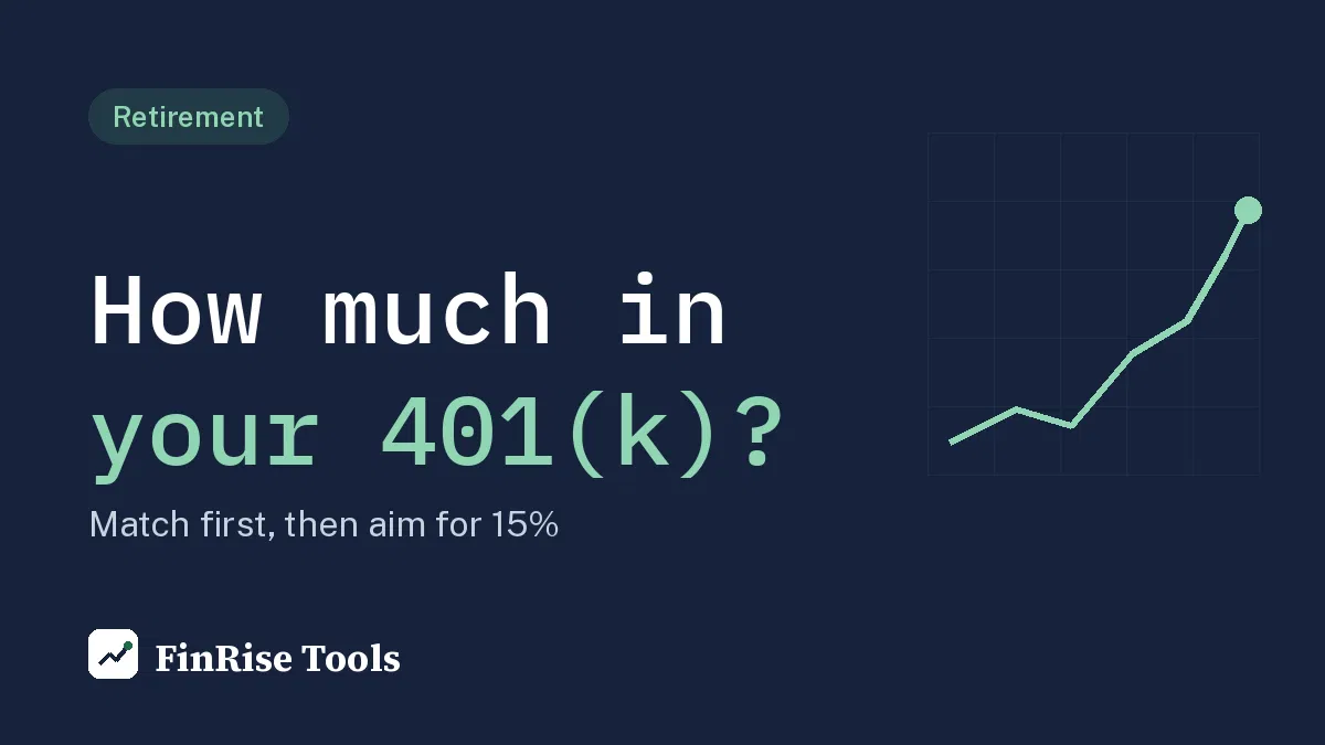 How much should I put in my 401(k) guide