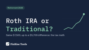 roth vs traditional ira